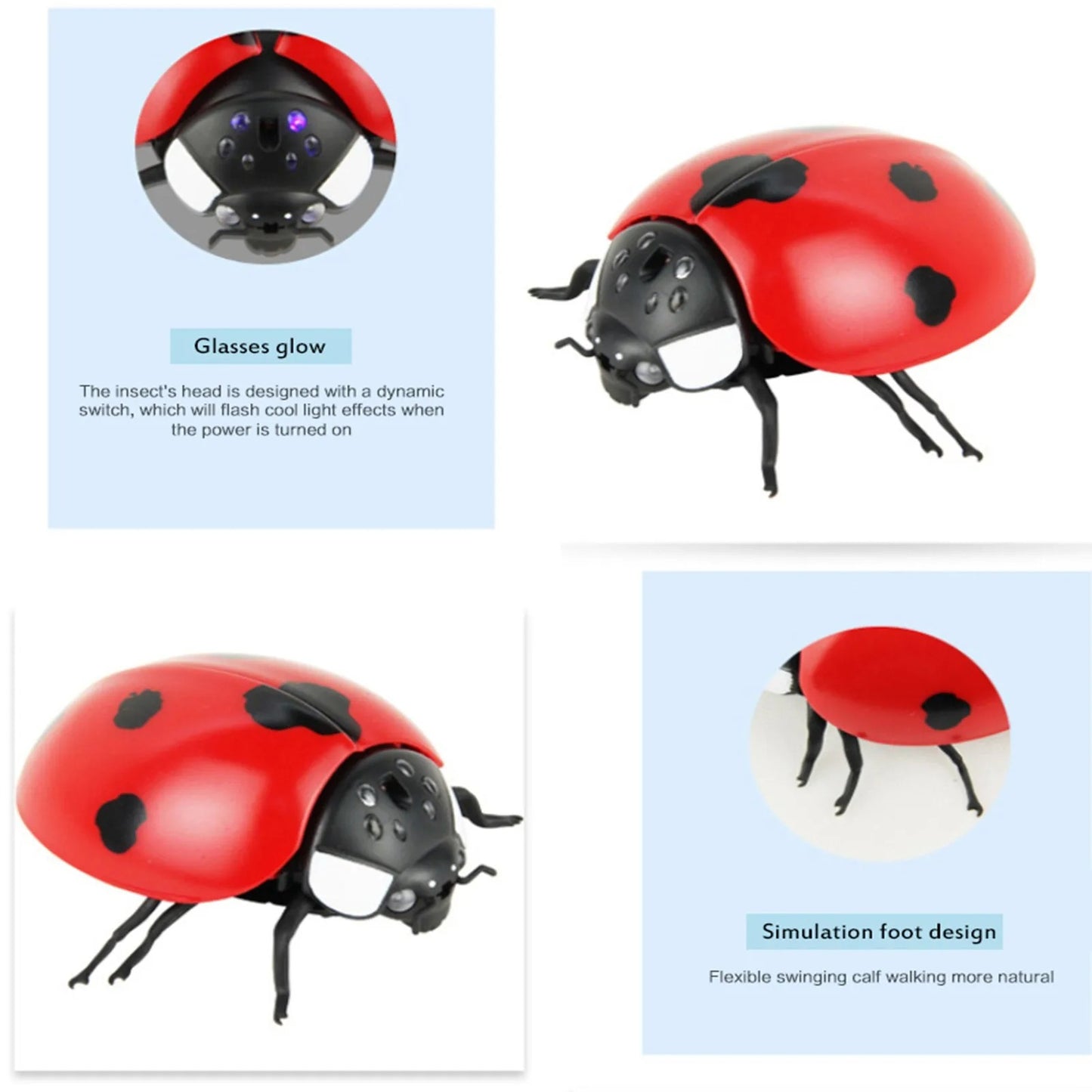 Infrared Remote Control Animal Insect Toys